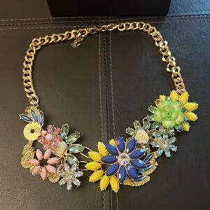 Betsey Johnson 3D Flower Necklace